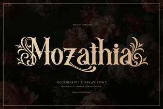 Mozathia Font: Design Inspiration & Creative Applications
