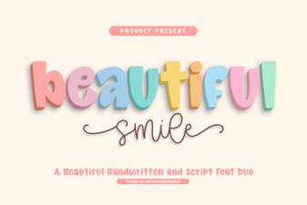 Beautiful Smile Fonts for Creative Design Projects