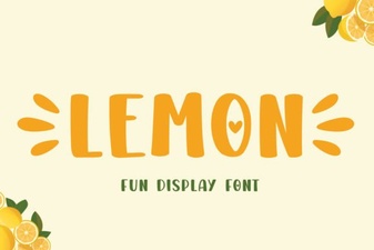 Lemon Font: Fresh Typography for Digital Design