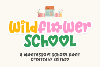 Creative Projects Using Wildflower School Font
