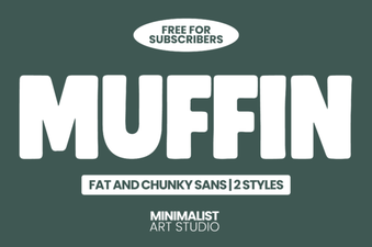 The Muffin Font: a Fun & Friendly Design Choice