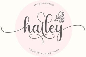 Hailey Font for Creative Designs & Branding Projects