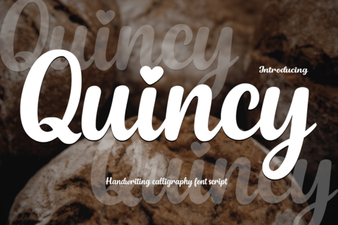 The Quincy Font for Readable & Creative Designs